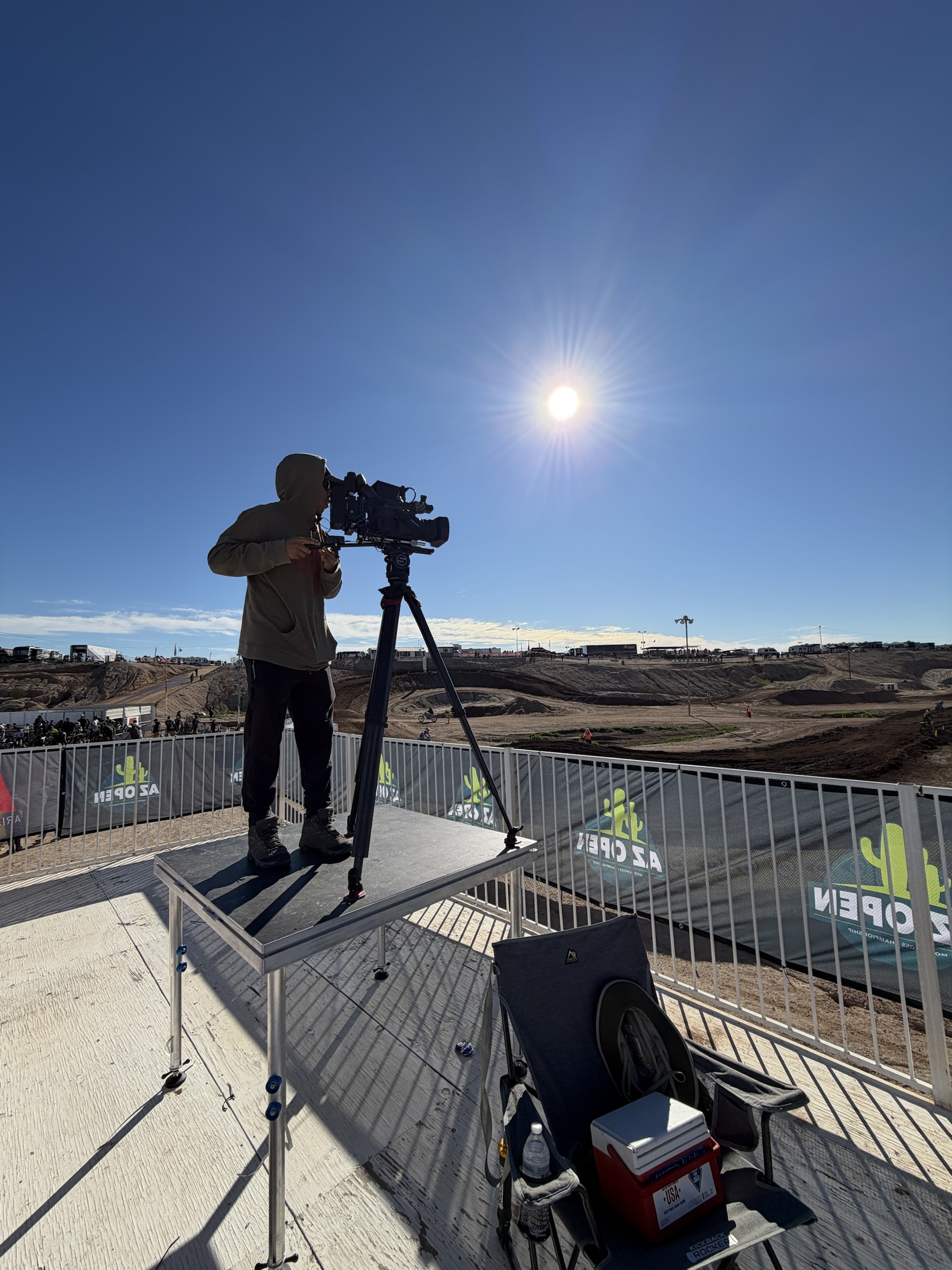 USA Sport live broadcast production behind the scenes 6